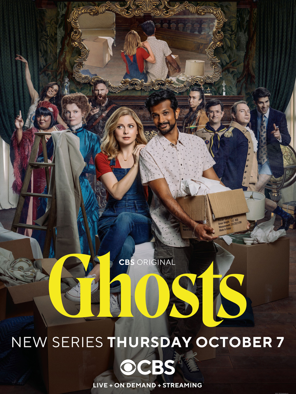 Ghosts (US) saison 3 poster